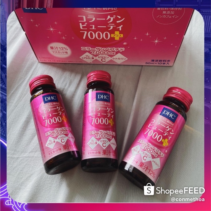 DHC Collagen Beauty 7000 Plus (10 lọ/50ml/hộp)