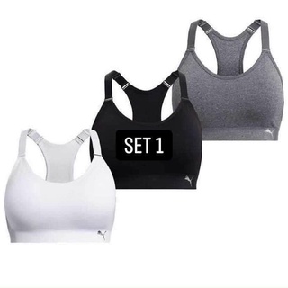 Set 3 áo bra puma mỹ