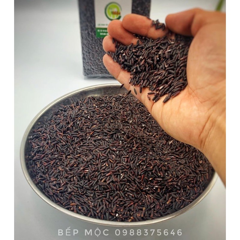 Gạo lứt đen ( giảm cân ) tốt cho người giảm béo, tiểu đường túi chân không 1kg | BigBuy360 - bigbuy360.vn