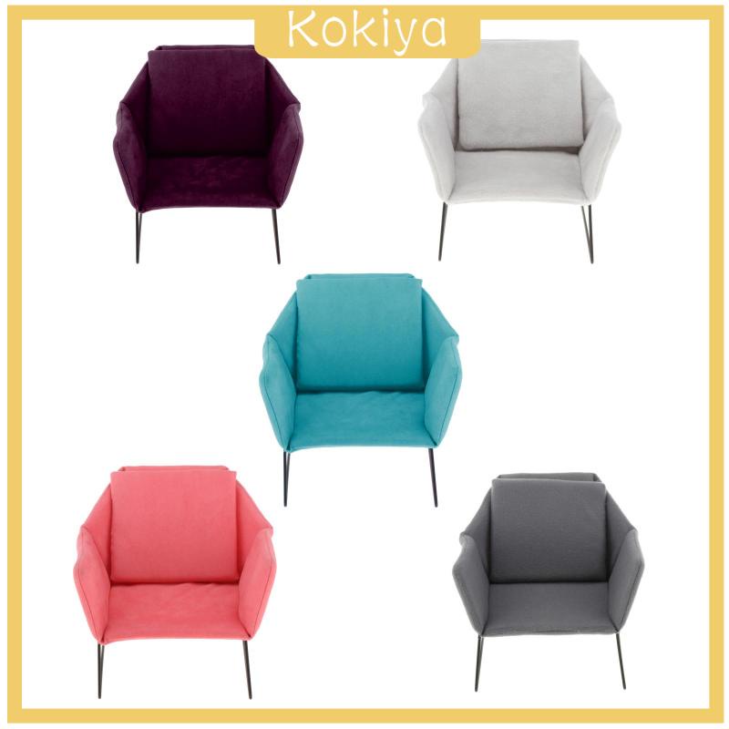 Mô Hình Ghế Sofa Màu Tím Tỉ Lệ 1 / 6 Trang Trí Nhà Búp Bê