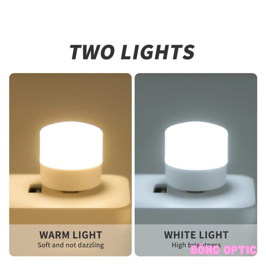 Đèn LED Đọc Sách Mini Bỏ Túi 5V 1W Cổng Sạc USB Tiện Dụng
