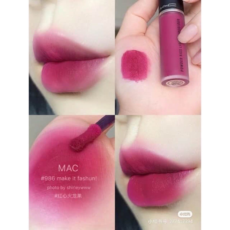 [CHÍNH HÃNG] Son Kem Lì MAC Powder Kiss Liquid Lipcolour