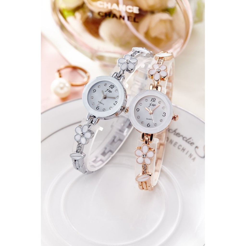 Đồng hồ nữ JW dây mạ hợp kim hình hoa mai thời trang SP377 (Nhiều màu) | BigBuy360 - bigbuy360.vn