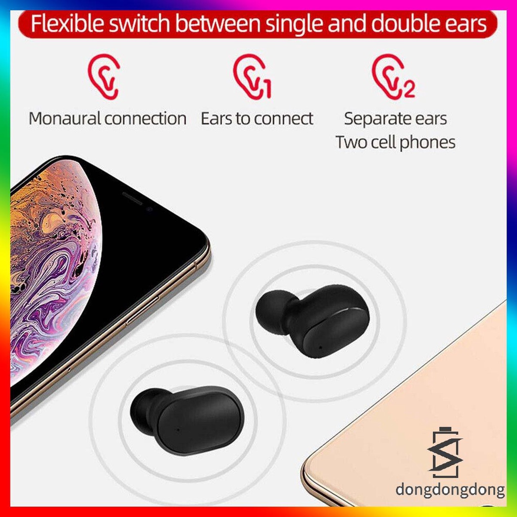 Tai Nghe Bluetooth 5.0 Không Dây Xiaomi Redmi Airdots 2 / Mi Airdots / TWS