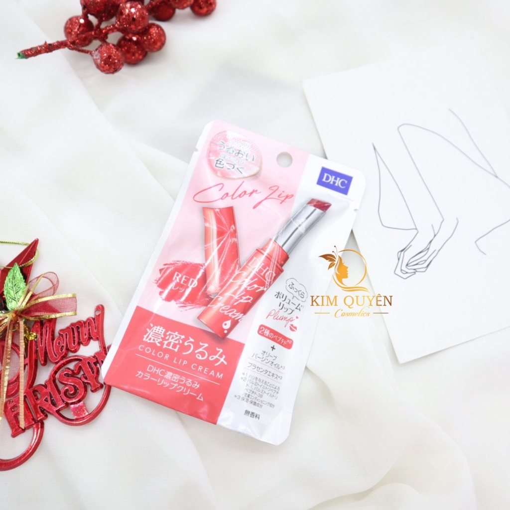 Son Dưỡng DHC Color Lip Cream Nhật Bản