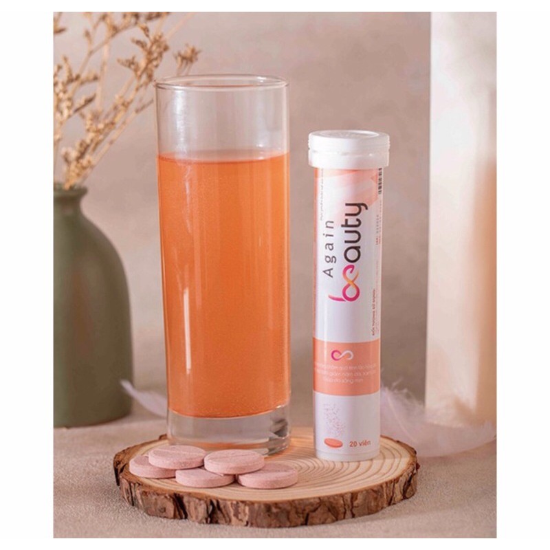 Viên sủi trắng da, chống lão hoá Again Beauty