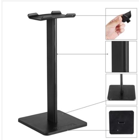 GIÁ TREO TAI NGHE KIM LOẠI ĐƠN GIẢN