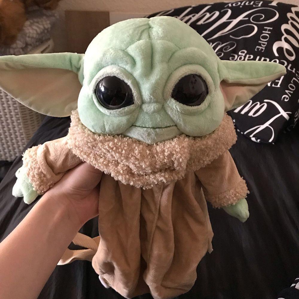 Balo Đi Học Hình Búp Bê QUINTON Yoda Nhồi Bông Đáng Yêu Cho Bé