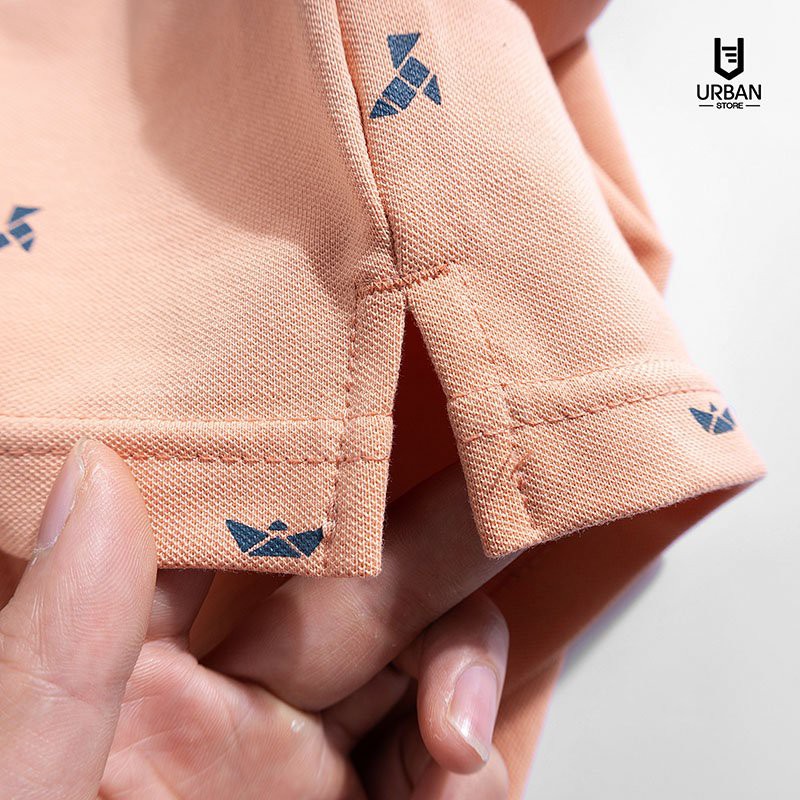 Áo Polo Nam cooPure, Áo Polo Nam Chất Liệu Cotton 95% Origami Printing NO.1825 | BigBuy360 - bigbuy360.vn