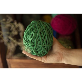 Dây cotton màu thắt macrame