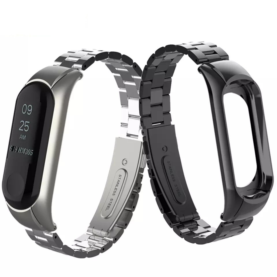 Dây đeo Thép Xiaomi Miband 3 BT