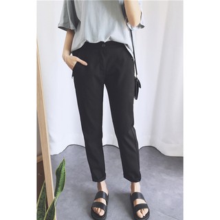 [Order] Quần đen baggy cạp chun