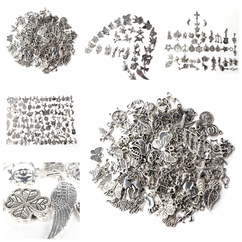 Set 100 Mặt Dây Chuyền Bạc Tây Tạng