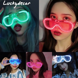 Kính Mát Gắn Đèn Led Phát Sáng Nhiều Màu Sắc Vui Nhộn Đi Bar Sàn, Quẩy Tiệc - MS01