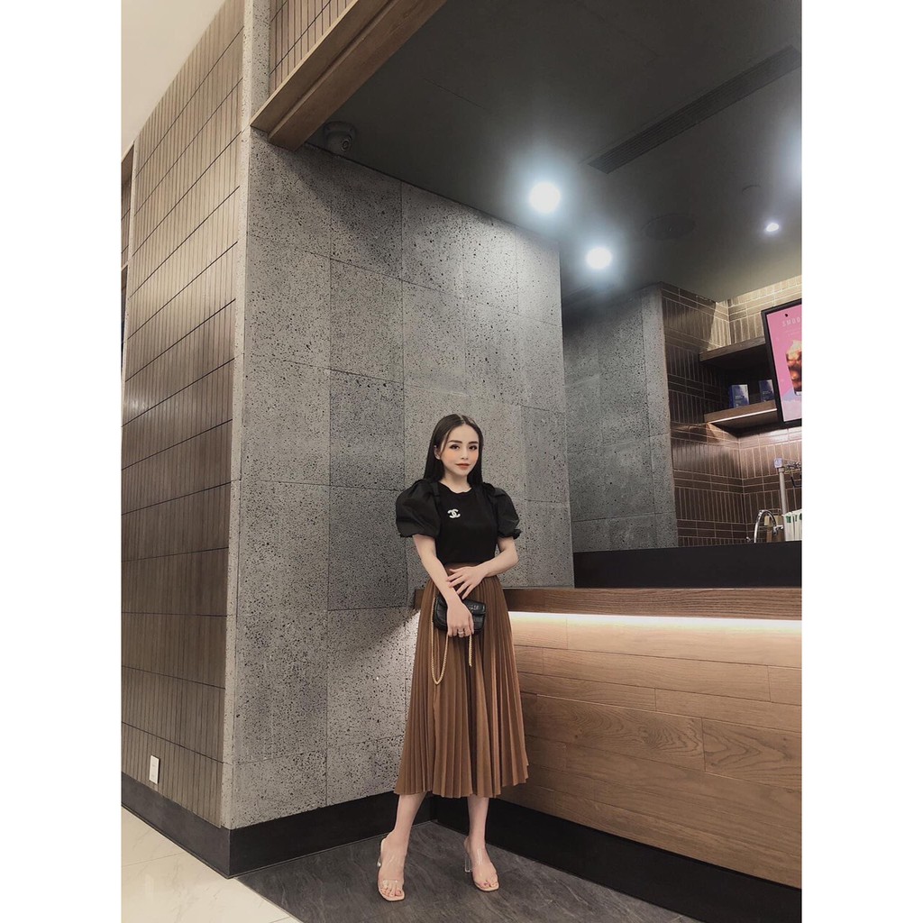 CHÂN VÁY NHŨ XẾP LY TO CỰC DUYÊN DÁNG | BigBuy360 - bigbuy360.vn