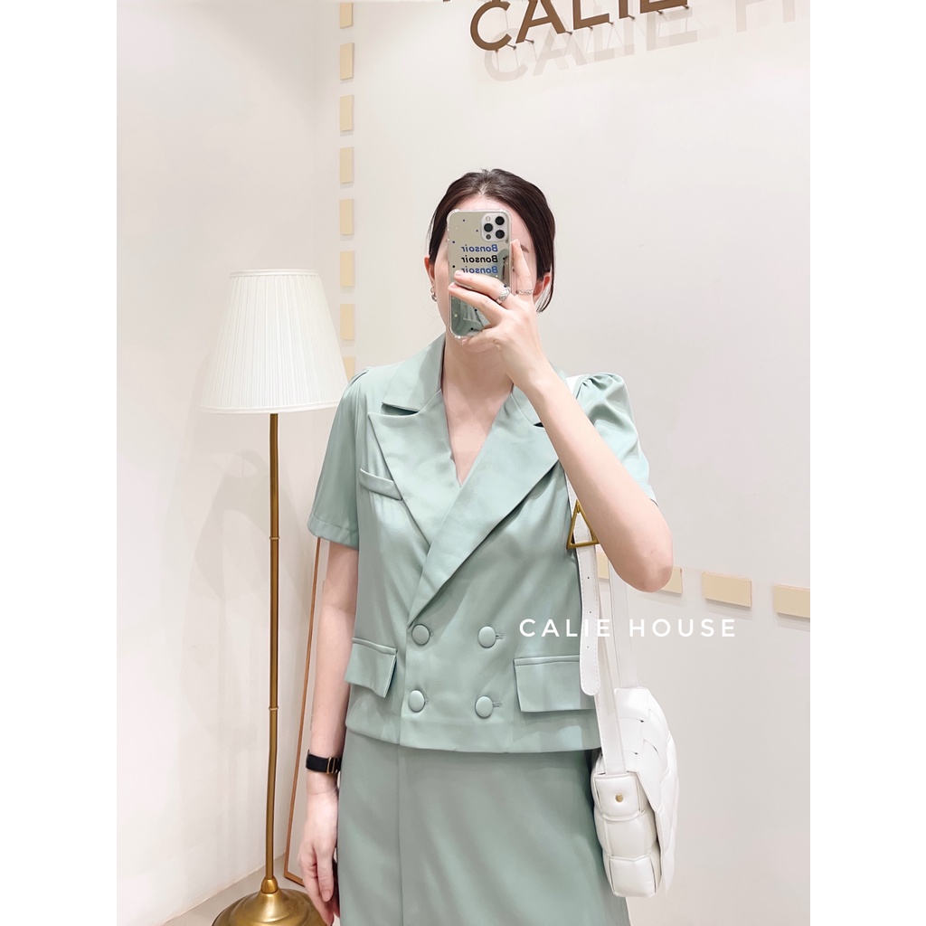 Áo vest croptop trẻ trung thời trang thiết kế nữ Calie House A323 | BigBuy360 - bigbuy360.vn