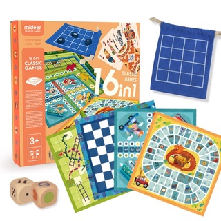 ĐỒ CHƠI MIDEER - BỘ GAME CLASSIC 16 in 1