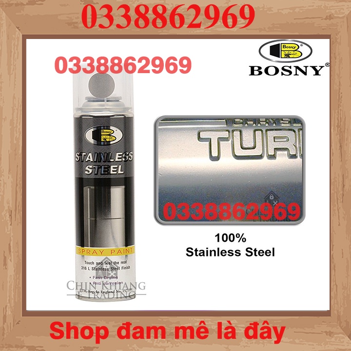 Sơn phun mạ vàng KT Gold Efect Spray  - xi vàng- mạ crom, mạ inox bóng gương - sơn xịt xe máy - trang trí