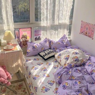 bộ cotton poly gấu teddy