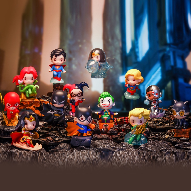 POP MART Mô Hình Nhân Vật Mart X DC Justice League