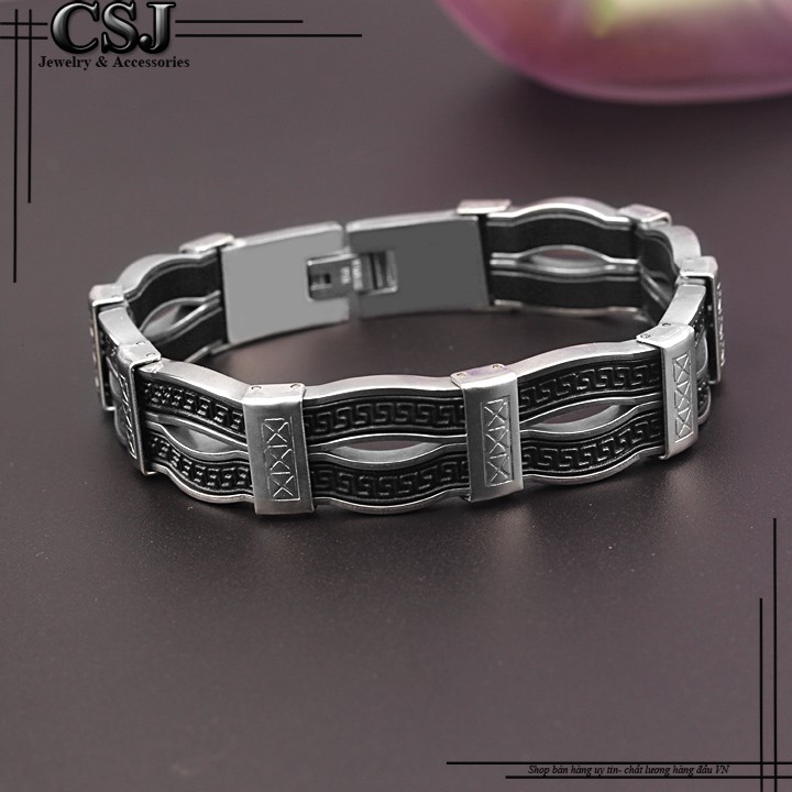 LẮC TAY NAM INOX CAO CẤP ĐẸP PHONG CÁCH HÀN QUỐC