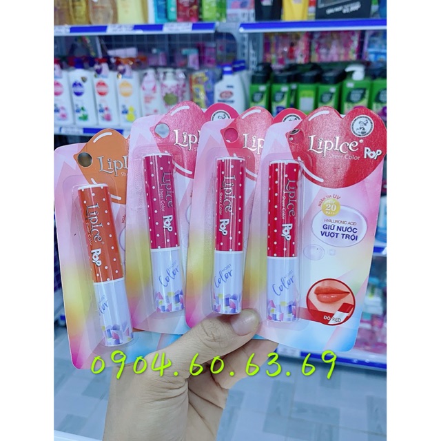 Son Dưỡng Môi LIPICE SHEER COLOR POP