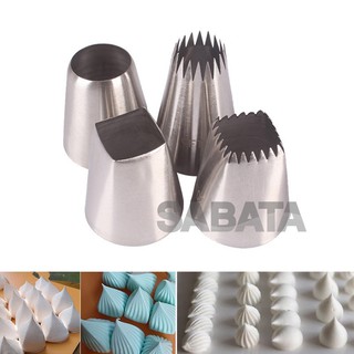 Bộ 4 đui trang trí bánh Vuông Tròn