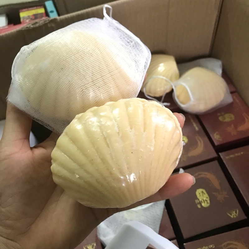 Combo Xà Phòng Sò Tăng V1 Nở Ngực - Bột Tăng Vòng 1 Mị Hương chính hãng 2023