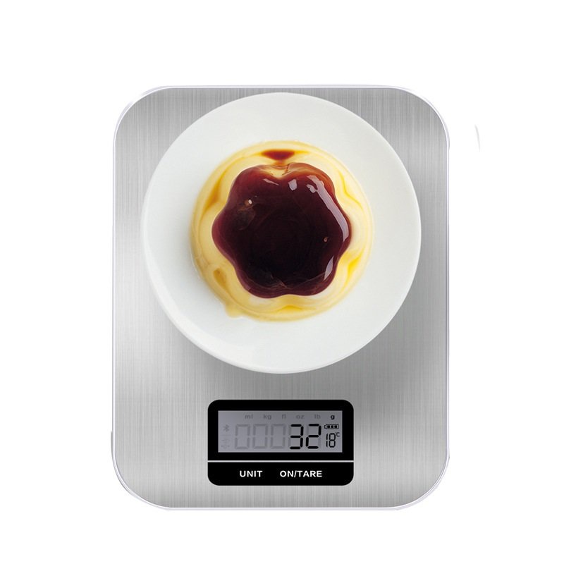 Cân tiểu ly điện tử nhà bếp kitchen scale 5kg màng hình LCD nút cảm ứng, có tính năng trừ bì,độ chính xác cao