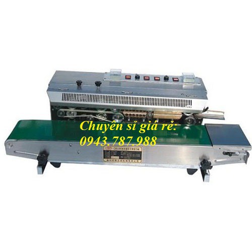 Máy hàn miệng túi tự động FR900 VỎ INOX 304, sang bóng độ bền cao, cách điện cách nhiệt tốt