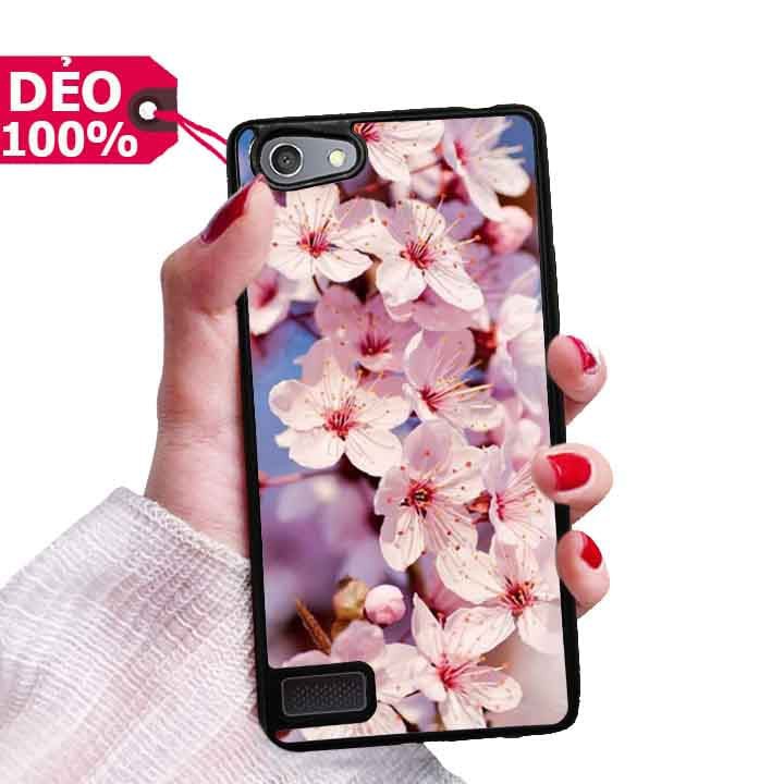 ỐP LƯNG DẺO OPPO NEO 7 (A33) / NEO 7S ĐỦ DÒNG HÌNH NỀN HOA ANH ĐÀO NHẸ NHÀNG PHỦ BÓNG NHƯ GƯƠNG