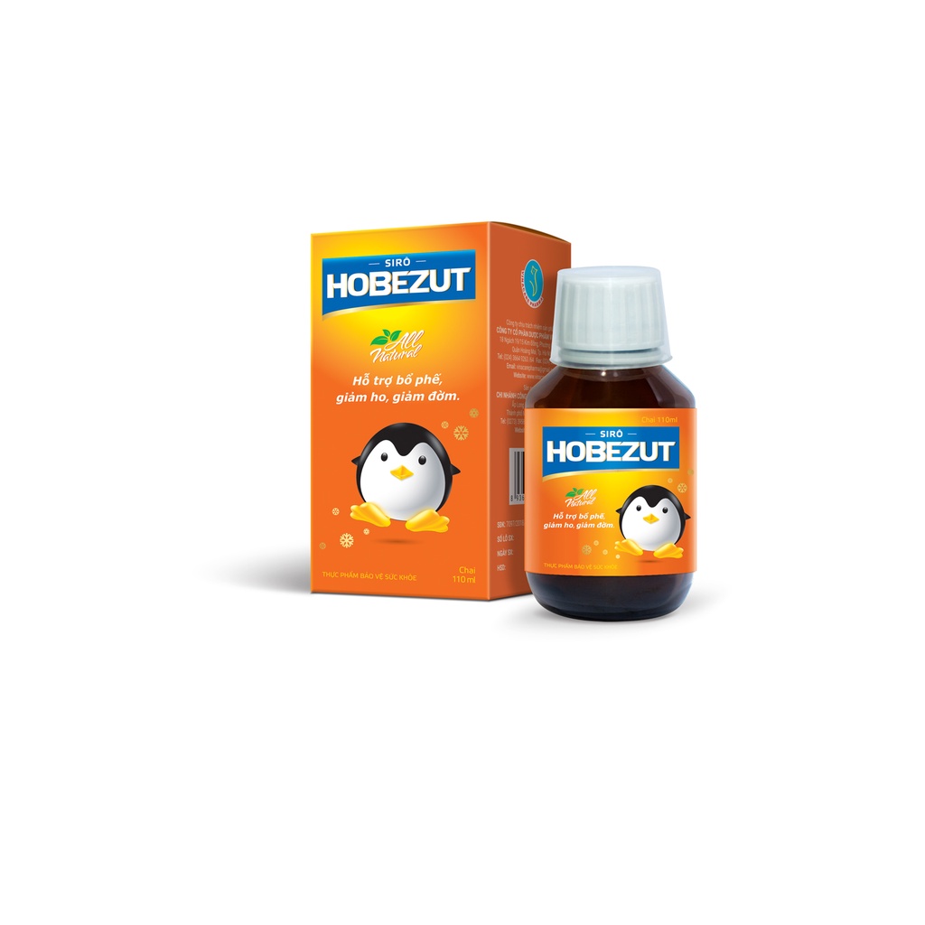 Siro ho, cảm cho trẻ em Hobezut / Bezut