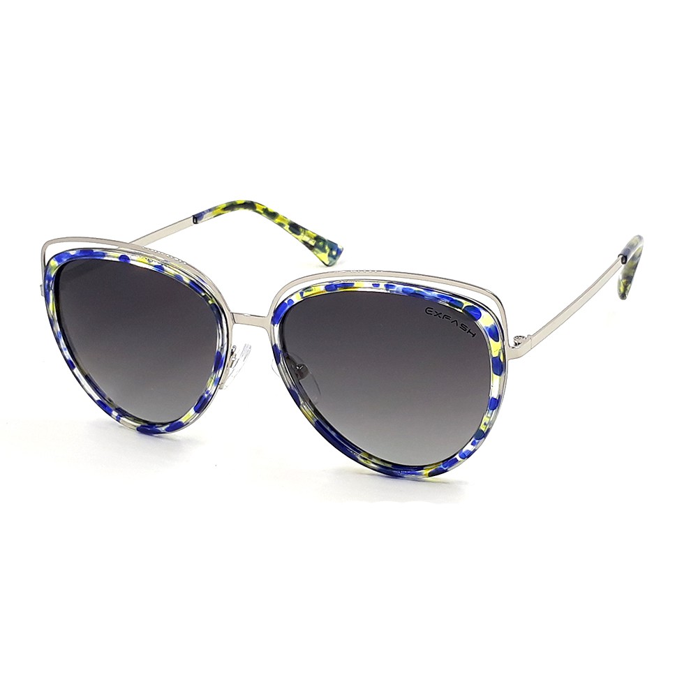 Kính mát thời trang nữ Exfash EF27761 C72 chính hãng bảo hành, thiết kế dễ đeo bảo vệ mắt