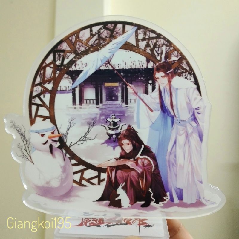 SẴN (kèm ảnh thật) Standee đôi Ma Đạo Tổ Sư - Lam Trạm và Ngụy Anh, Vong Tiện cp