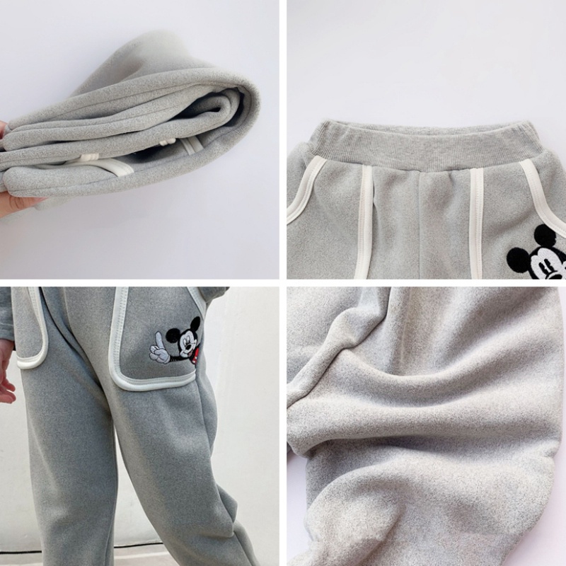 Quần jogger giữ ấm dành cho bé 1-5 tuổi