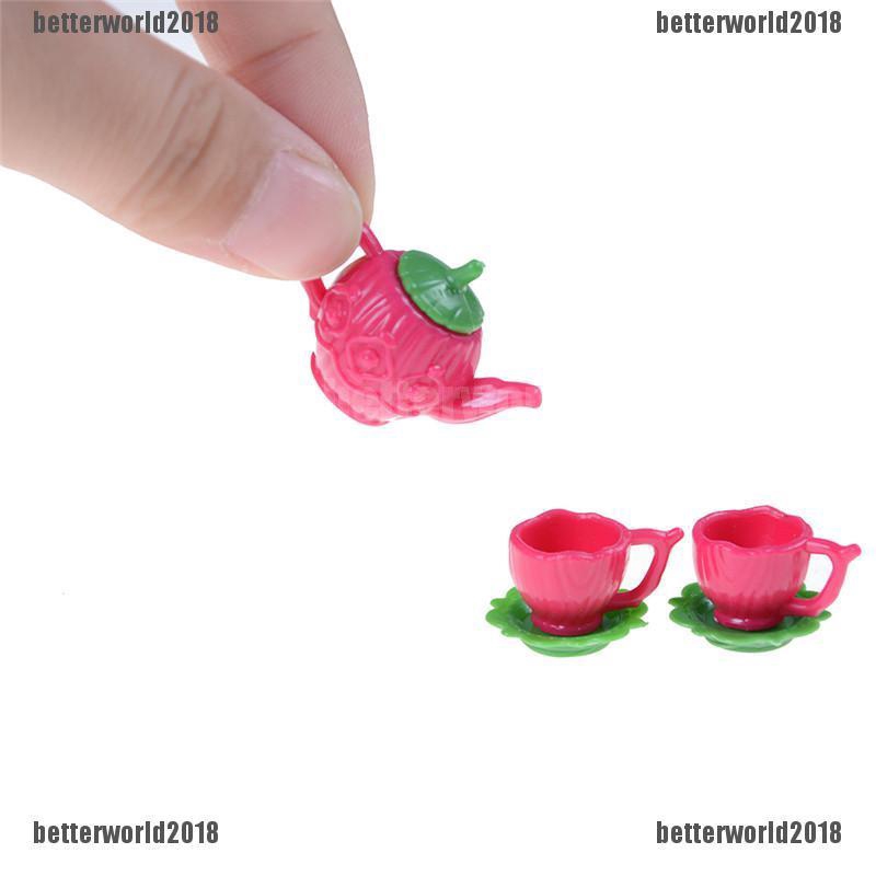 Set 3 Búp Bê Ấm Áp + 2 Cốc Nhựa mini Dễ Thương