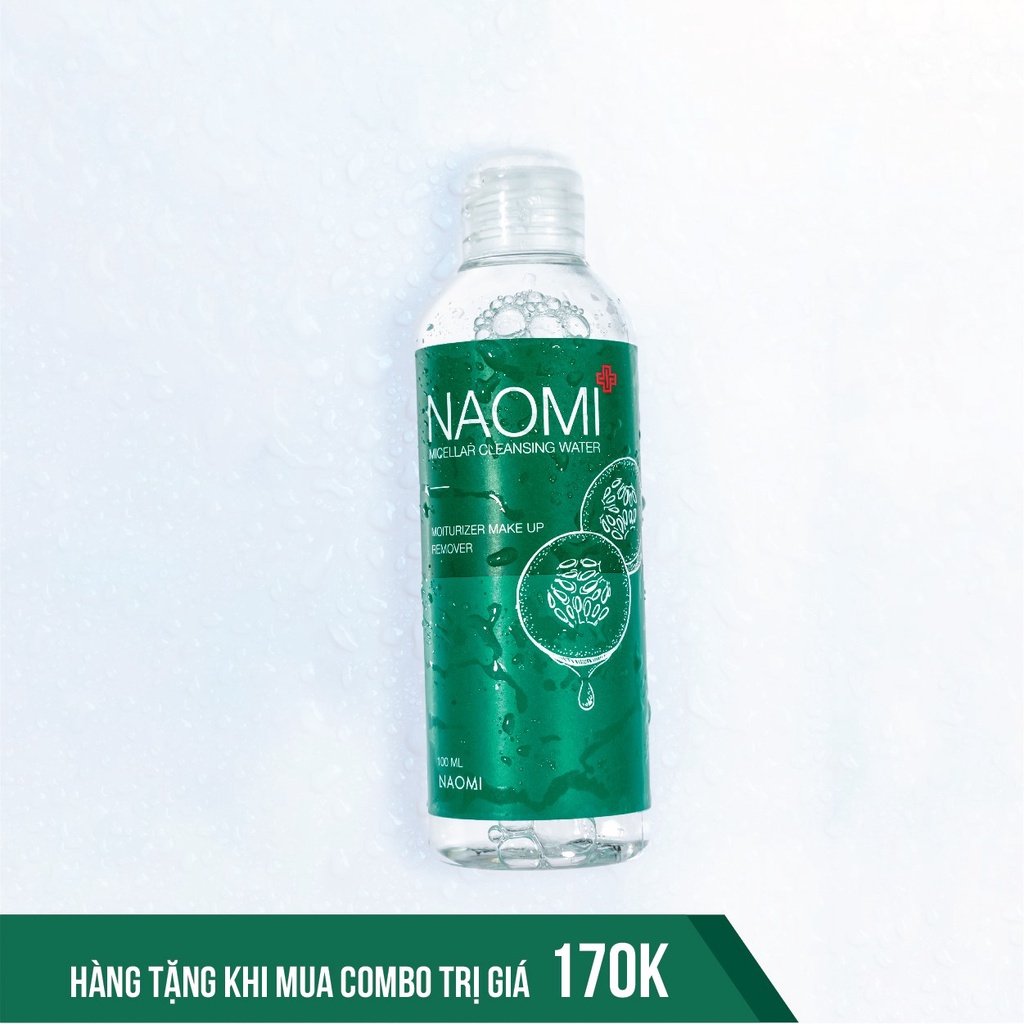 Naomi Nước tẩy trang siêu dưỡng ẩm không chứa dầu và cồn 100ml