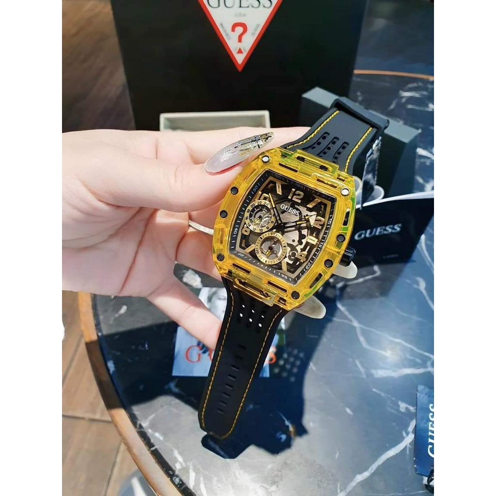 Đồng Hồ Unisex Guess Cho Cả Nam Và Nữ,Size:43mm,FullBox Hãng,Phiên Bản Mới Toanh,Trẻ Trung hơn,Cá Tính Hơn