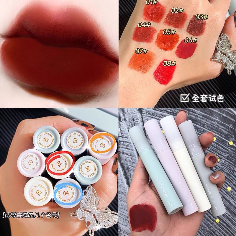 Son Kem Lì Tông Màu Cổ Điển, Lên Màu Chuẩn Chocolate Dupe Romand Lip Glaze