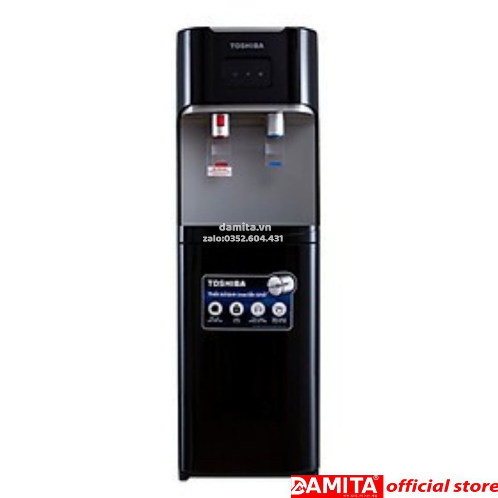 Cây nước nóng lạnh Toshiba RWF-W1664RTV(K) - Có ngăn mát - Màu Đen