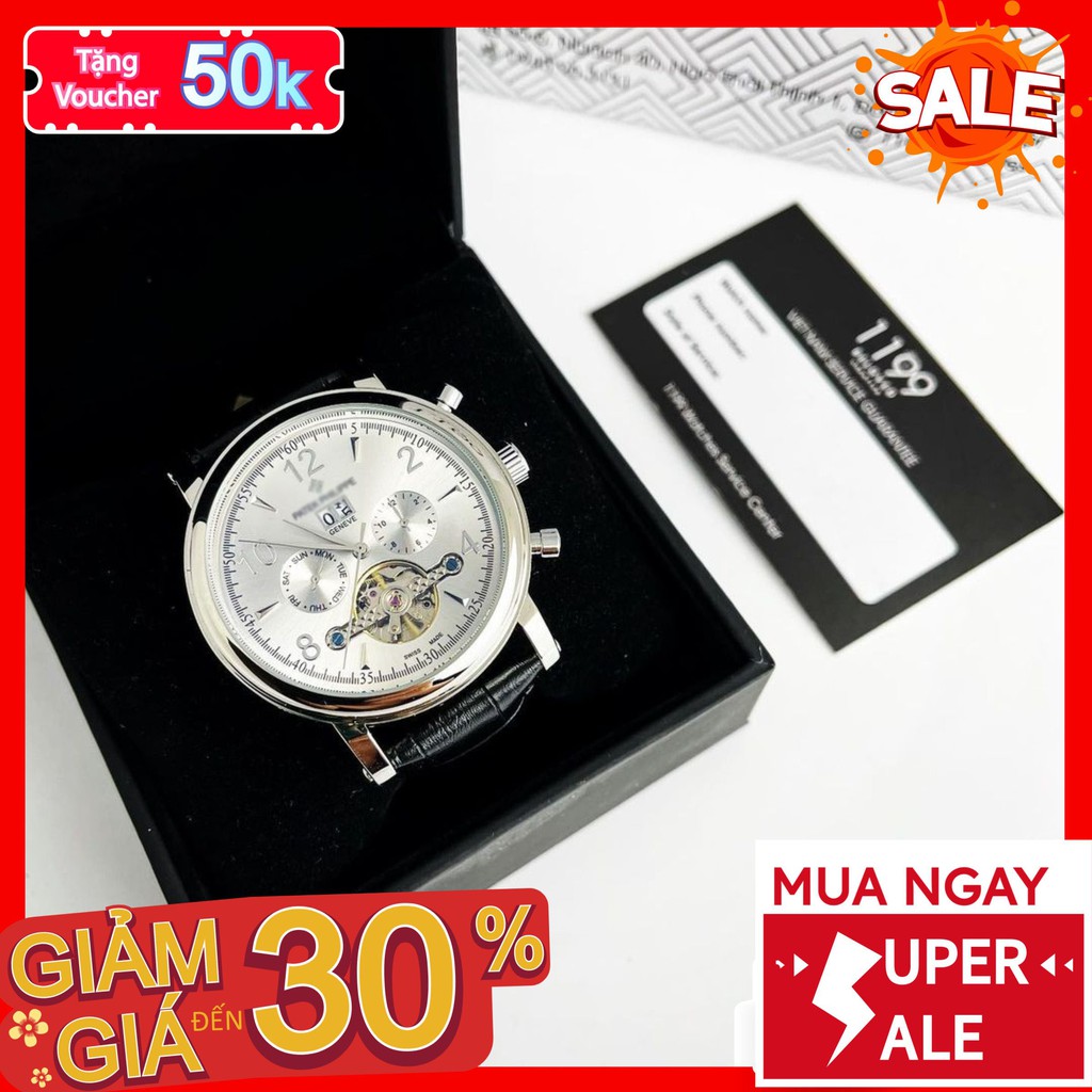 Đồng hồ cơ - Đồng Hồ Dây Da Nam Chống Nước Chống Xước Máy Chuẩn Chất Liệu Cao Cấp Bảo Hành 6 Tháng 4378 - 1199 Watches