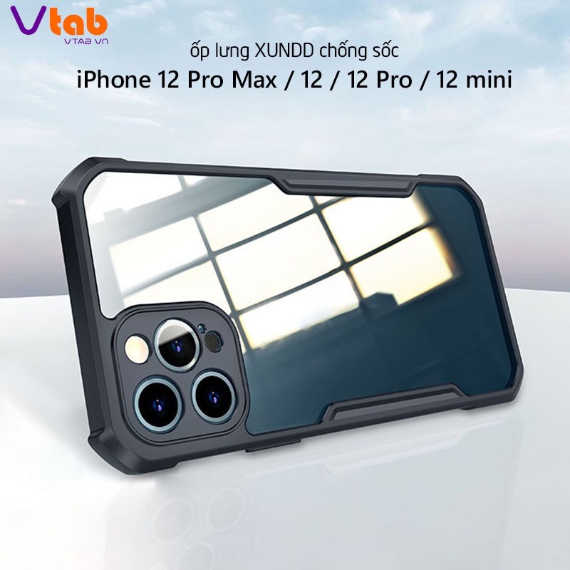 Ốp lưng XUNDD iPhone 12 Pro Max / 12 Pro / 12 / 12 mini Chống sốc