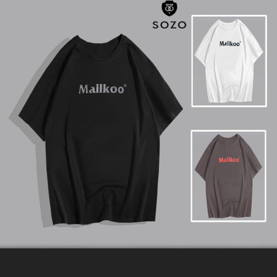 Áo Thun Tshirt Nữ Nam Unisex Chất Vải Thun Cotton Mailkoo WAT467CT
