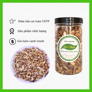 Hạt điều vỡ Bình Phước rang muối hộp 500gr, hạt giòn, thơm, béo Golovinshop