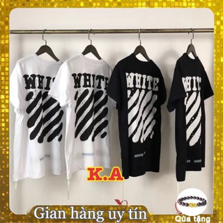 Áo thun tay lỡ unisex OFF WHITE 