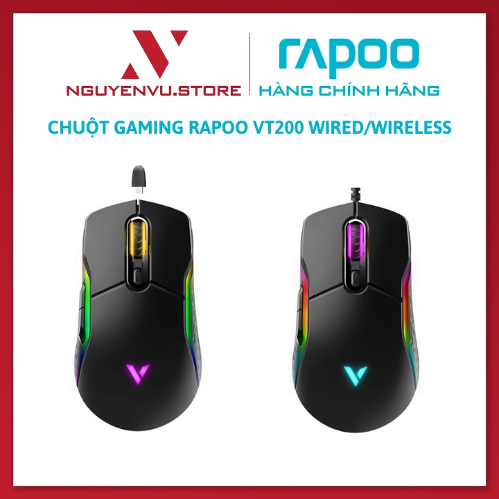 Chuột Gaming Rapoo VT200 RGB  - Hàng chính hãng