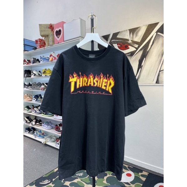 Áo Thun THRASHER đen cotton 1