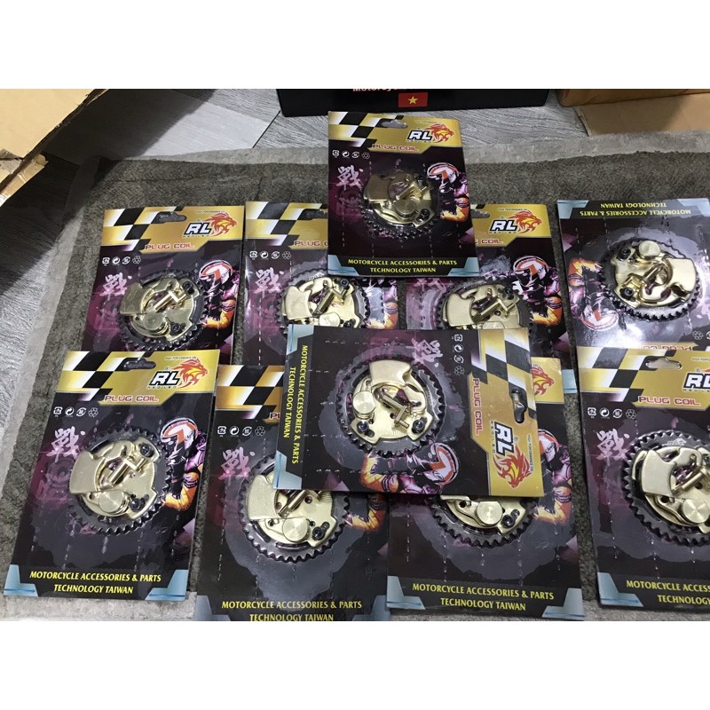 Bánh cam tăng chỉnh Redleo, có chó xả dành cho tất cả loại xe