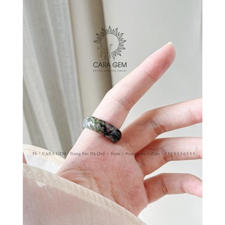 Nhẫn ngọc thuỷ tảo SP650 CARA GEM