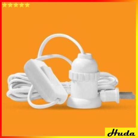 Dây đuôi đèn treo E27 có công tắc phích cấm 5m dây  DSG